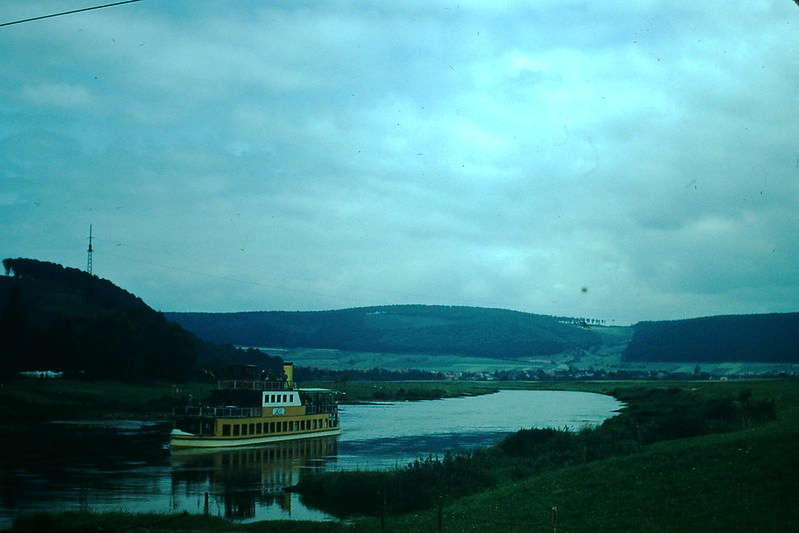 #10 Weser River at Wahmbeck, Germany, 1954