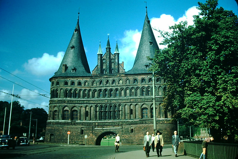 #17 Entry Gate, Lubeck 1437, Germany, 1954.
