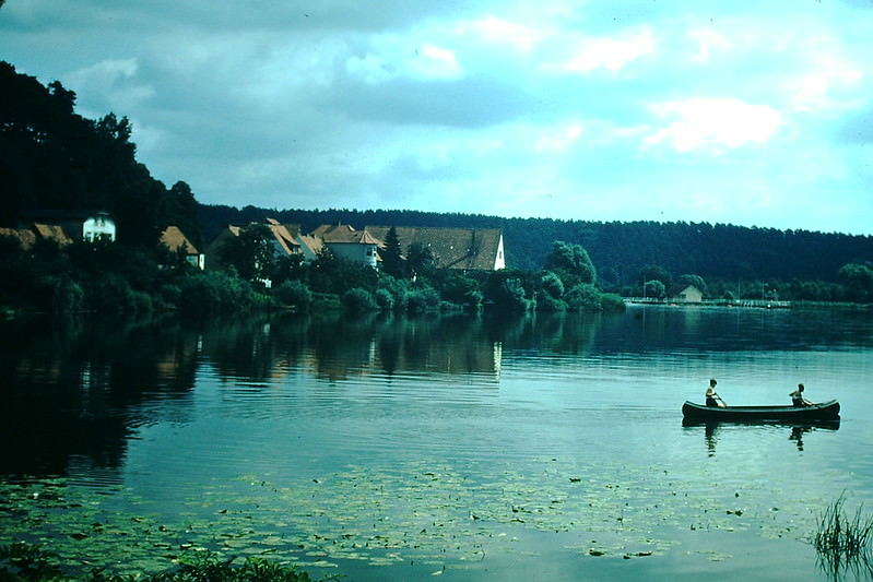 #21 Lake Resort at Moelln, Germany, 1954.