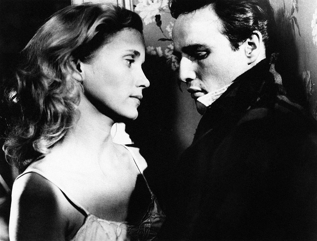 #32 Marlon Brando with Eve Marie Saint, 1954.
