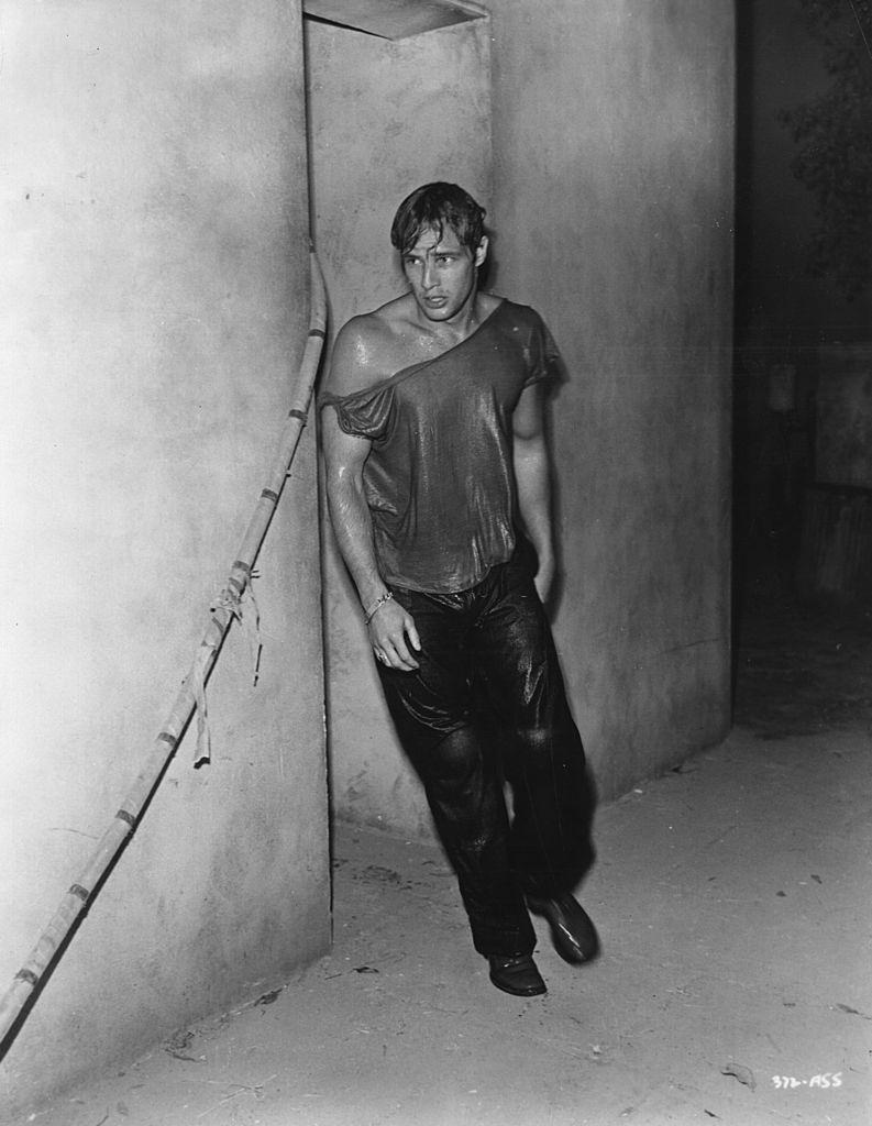 #48 Marlon Brando stars in the film ‘A Streetcar Named Desire’, 1951.