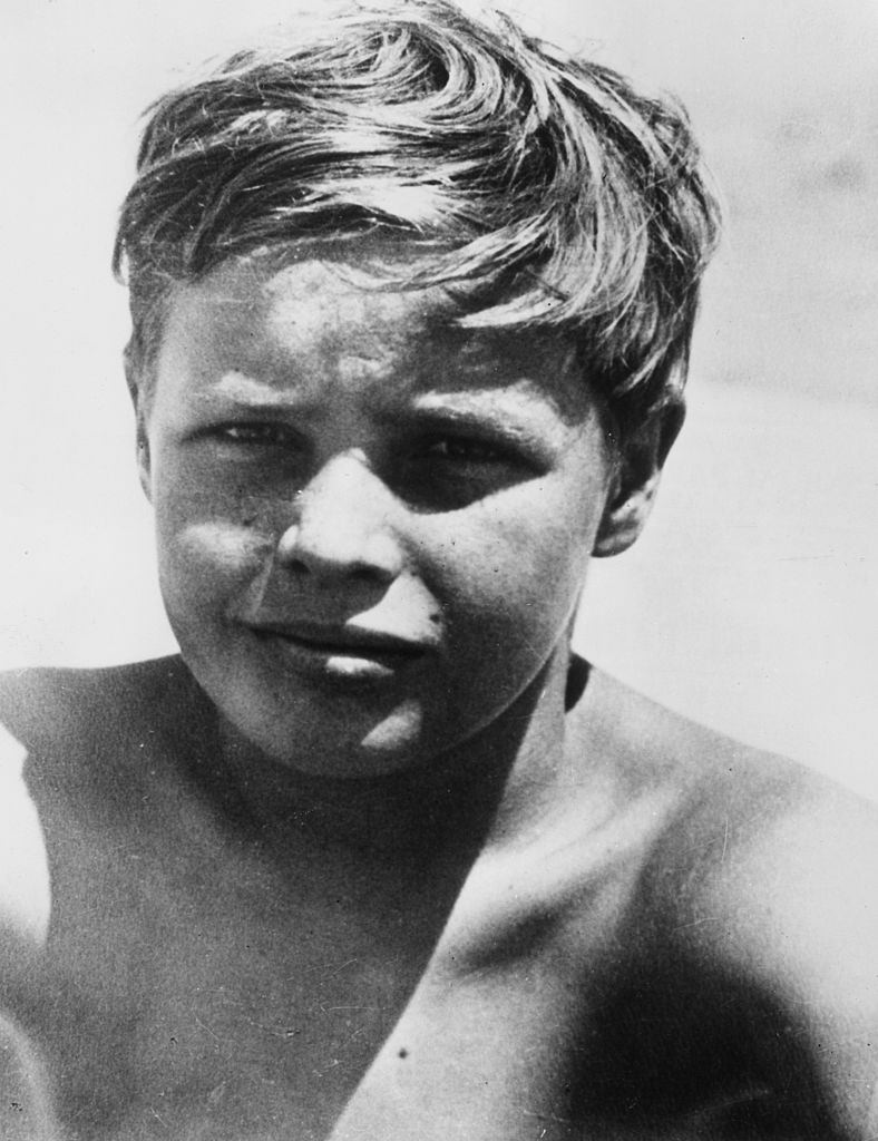 #22 Marlon Brando as a 10 year-old boy, 1934.