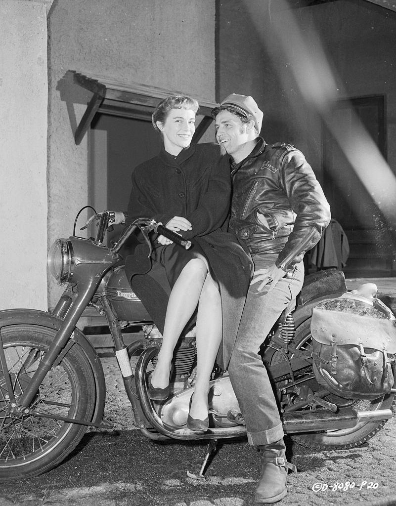 #66 Marlon Brando and Jocelyn Brando, 1953.