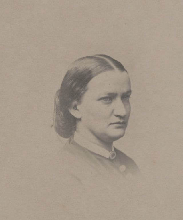 #6 Nancy Maria Hill, also known as Annie Hill, Civil War nurse at Armory Square Hospital, Washington, D.C.