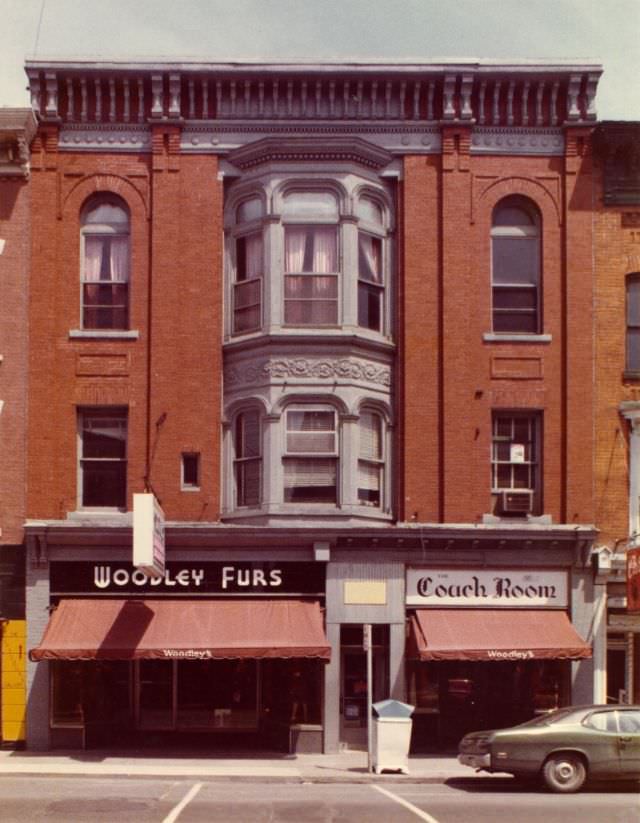 #4 Woodley Furs at 273 and The Coach Room at 271 Front Street, Belleville
