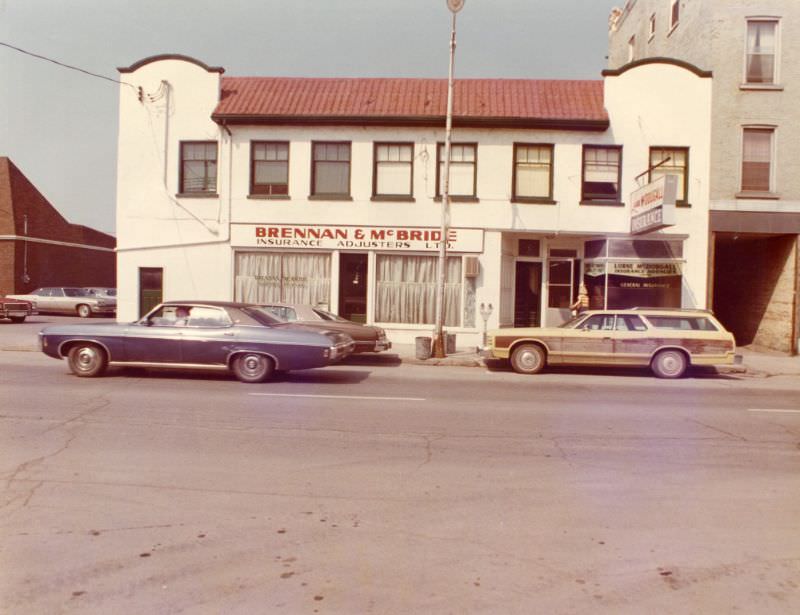 #17 Brennan & McBride insurance adjusters at 146 and McDougall Insurance at 148 Front Street, Belleville, Ontario