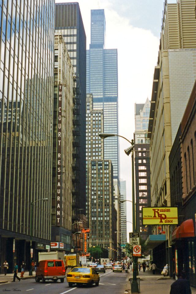#12 A dams Street from Wabash Avenue, Chicago, July 1996