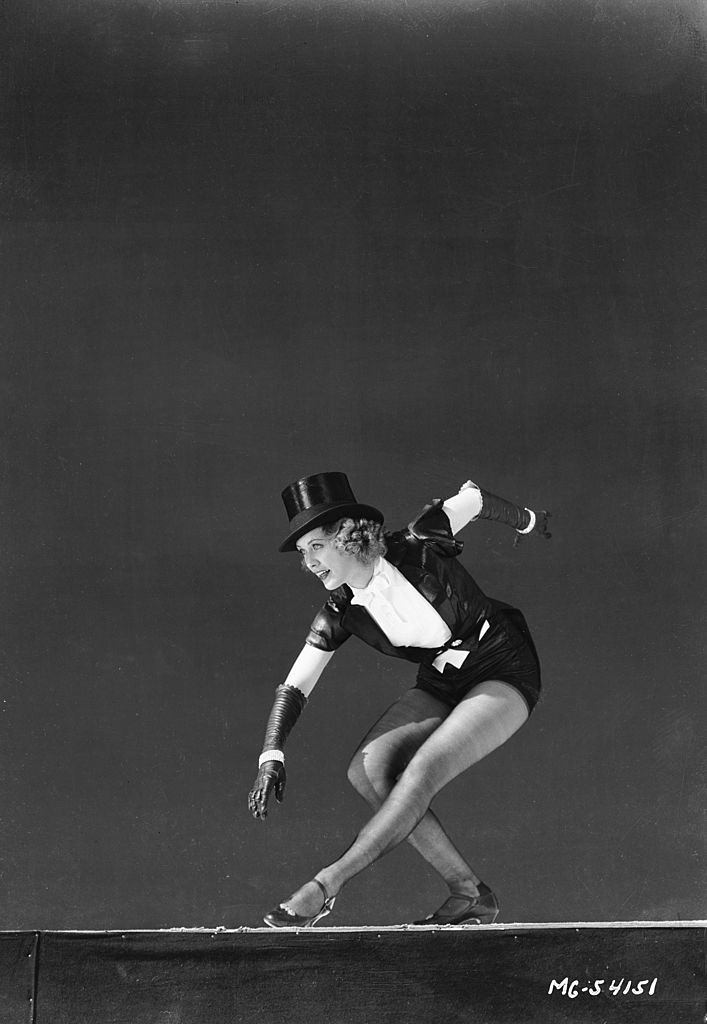 #27 Eleanor Powell plays nightclub hoofer Nora Paige in the musical ‘Born To Dance’, 1936.