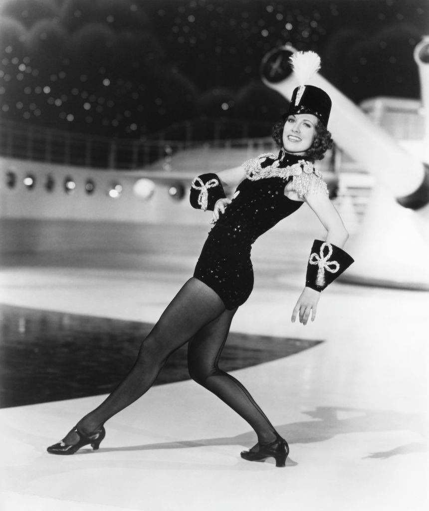 #28 Eleanor Powell in a scene from the movie ‘Born to Dance’, 1936.