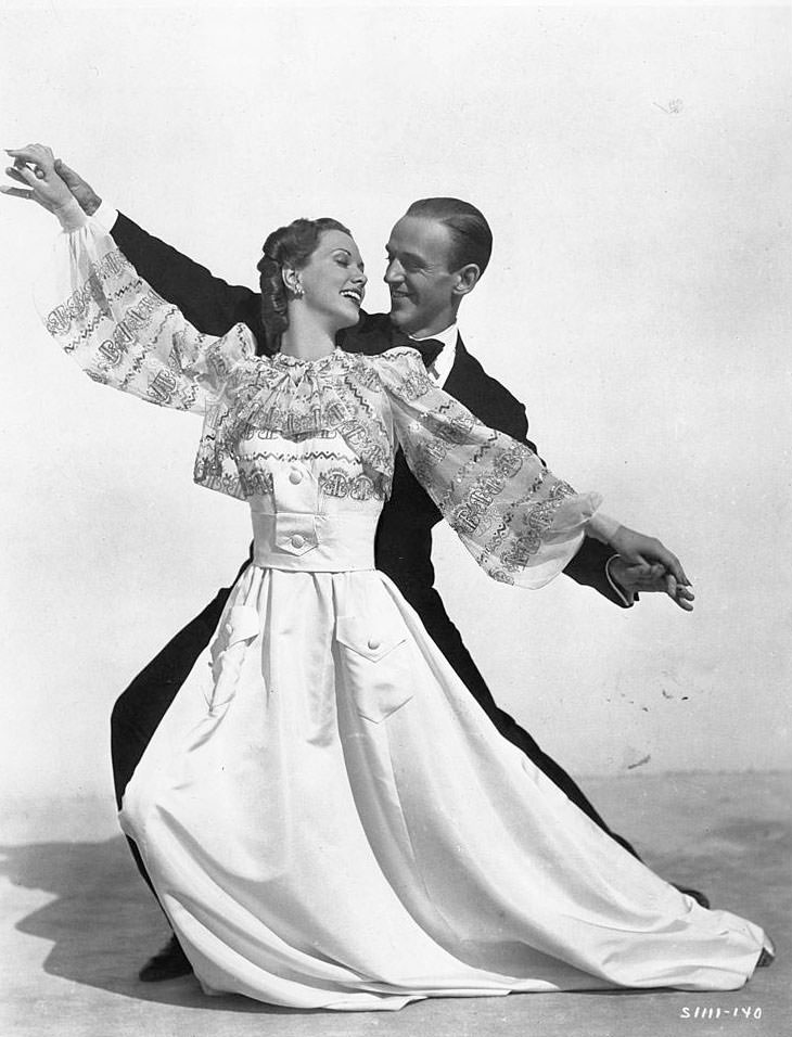 #14 Eleanor Powell and Fred Astaire dance in a scene from the film ‘Broadway Melody Of 1940’