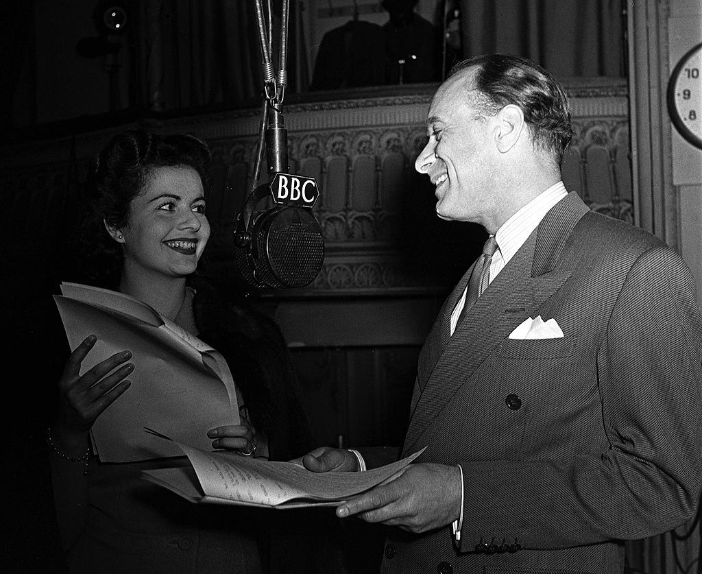 #23 Margaret Lockwood at the BBC Broadcast programme ‘Yankee Doodle Doo’, 1943.