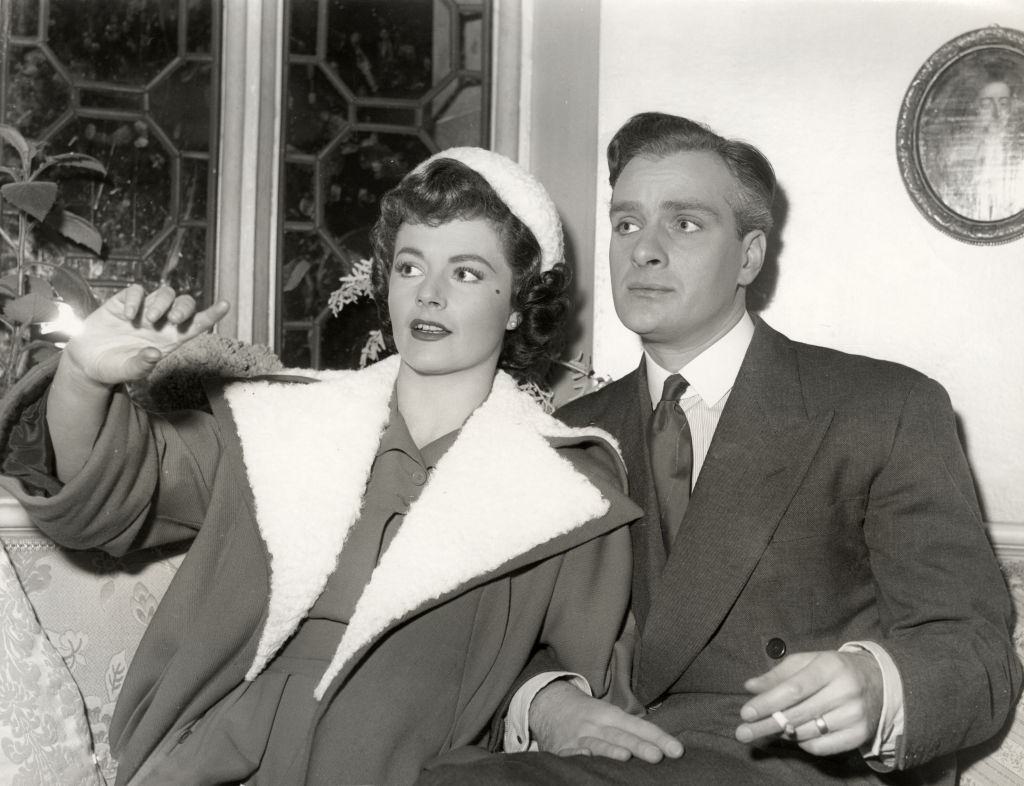 #62 Margaret Lockwood with Paul Dupuis n the film ‘Madness of the Heart’, 1949.