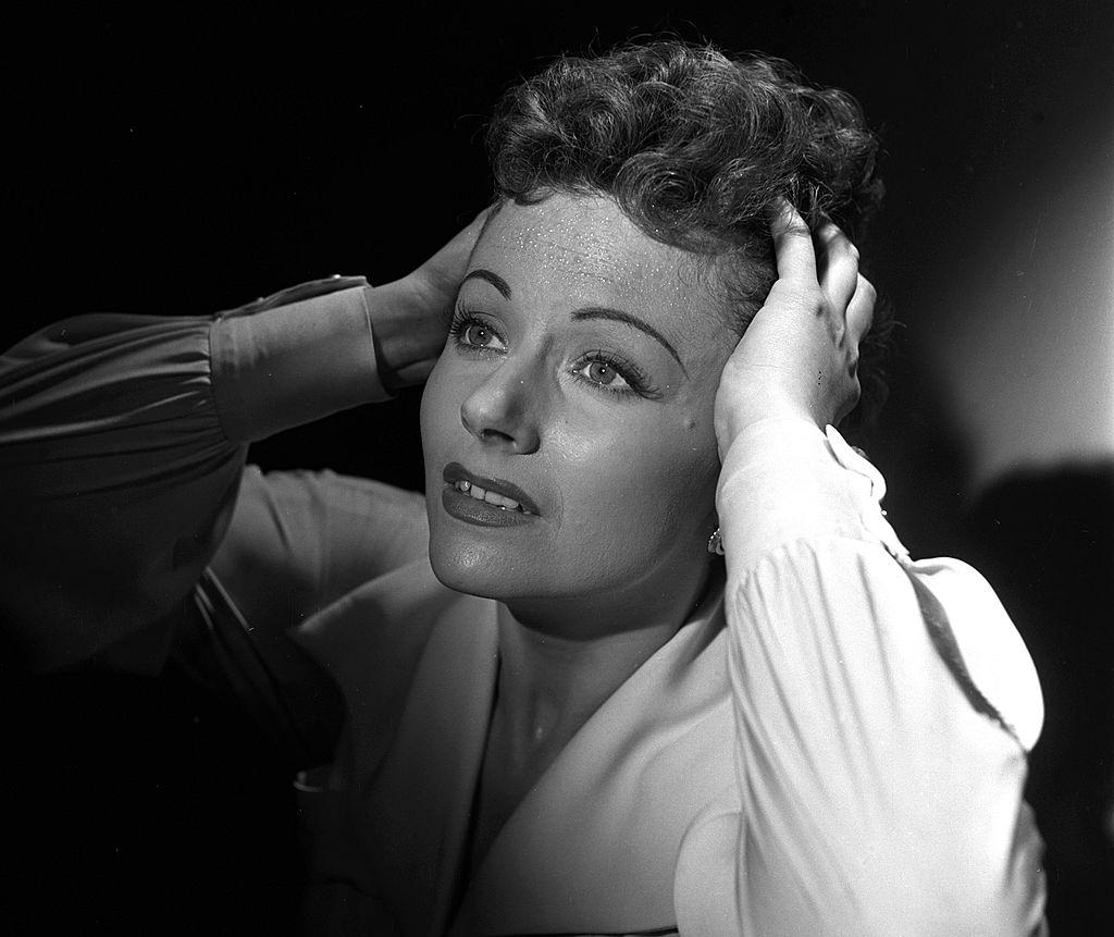 #66 Margaret Lockwood in the film “Highly Dangerous”, 1950.