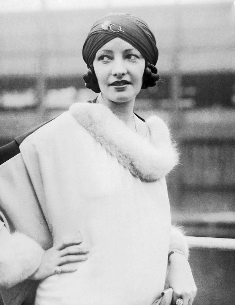 #3 Natacha Rambova after the death of her husband Rudolph Valentino, 1920s.