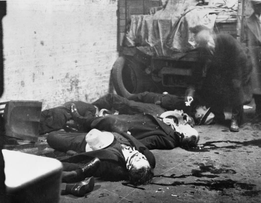 The Saint Valentine’s Day Massacre, 1929