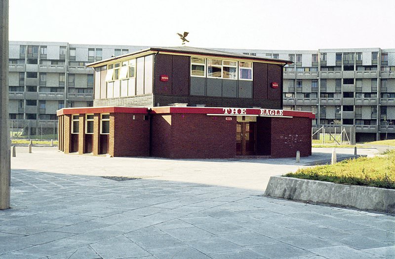 #23 The Eagle pub on Hulme Walk, Hulme, around 1972