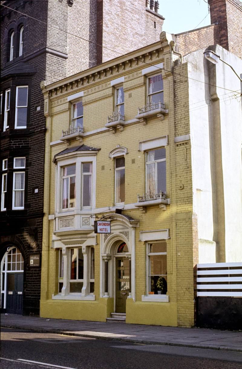 #25 The Cavendish Hotel on Cavendish Street, All Saints, around 1972