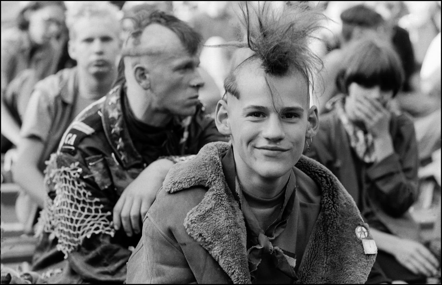 #10 Rock concert at the open-air theater, Berlin-Weissensee, 1990