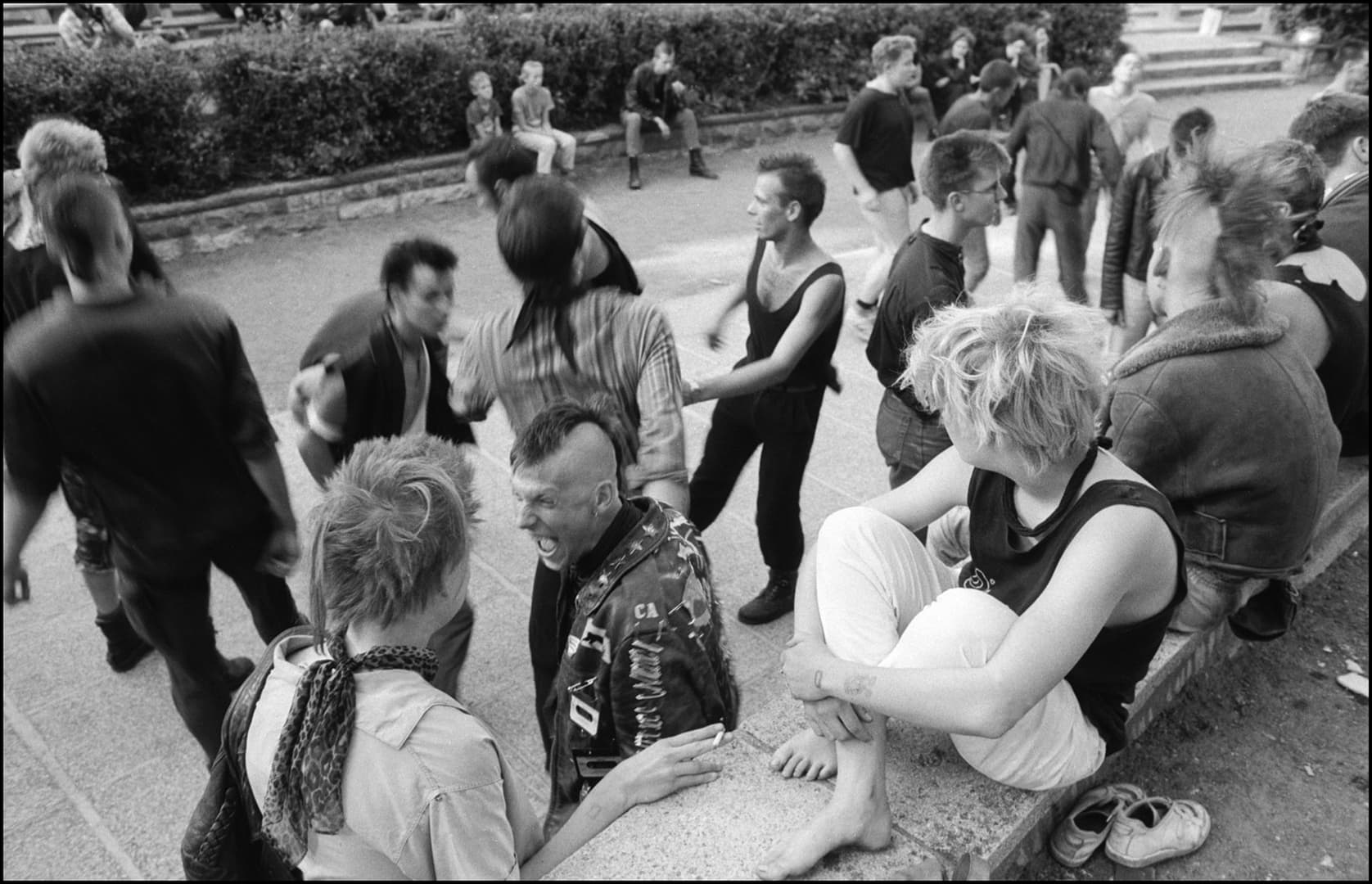 #8 Rock concert at the open-air theatre, Berlin-Weissensee, 1990