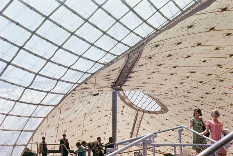 #12 Inside the West German Pavillion at Expo 67, June 1967