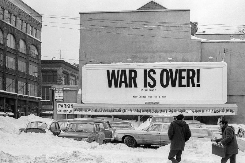 #18 War Is Over!, Montreal, 1969