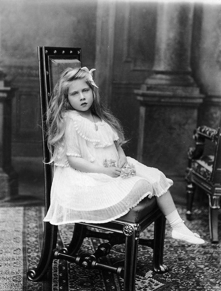 #9 Princess Marie of Romania, at Buckingham Palace, London.
