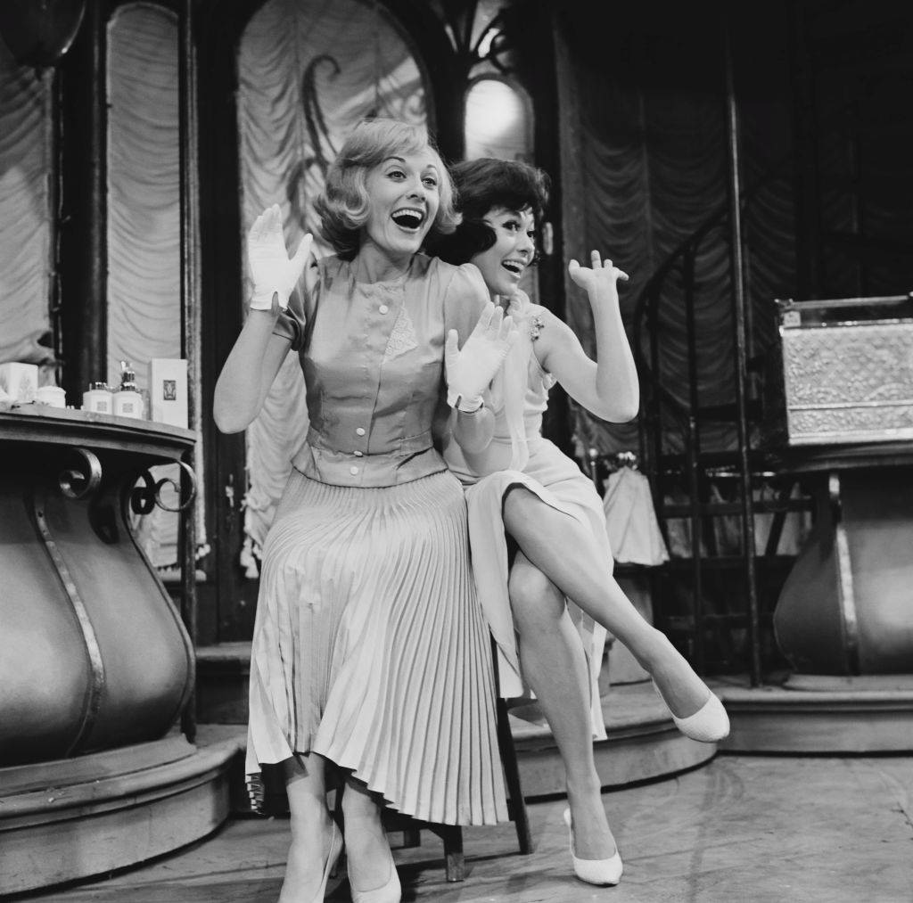 #58 Rita Moreno and Anne Rogers, 1964.