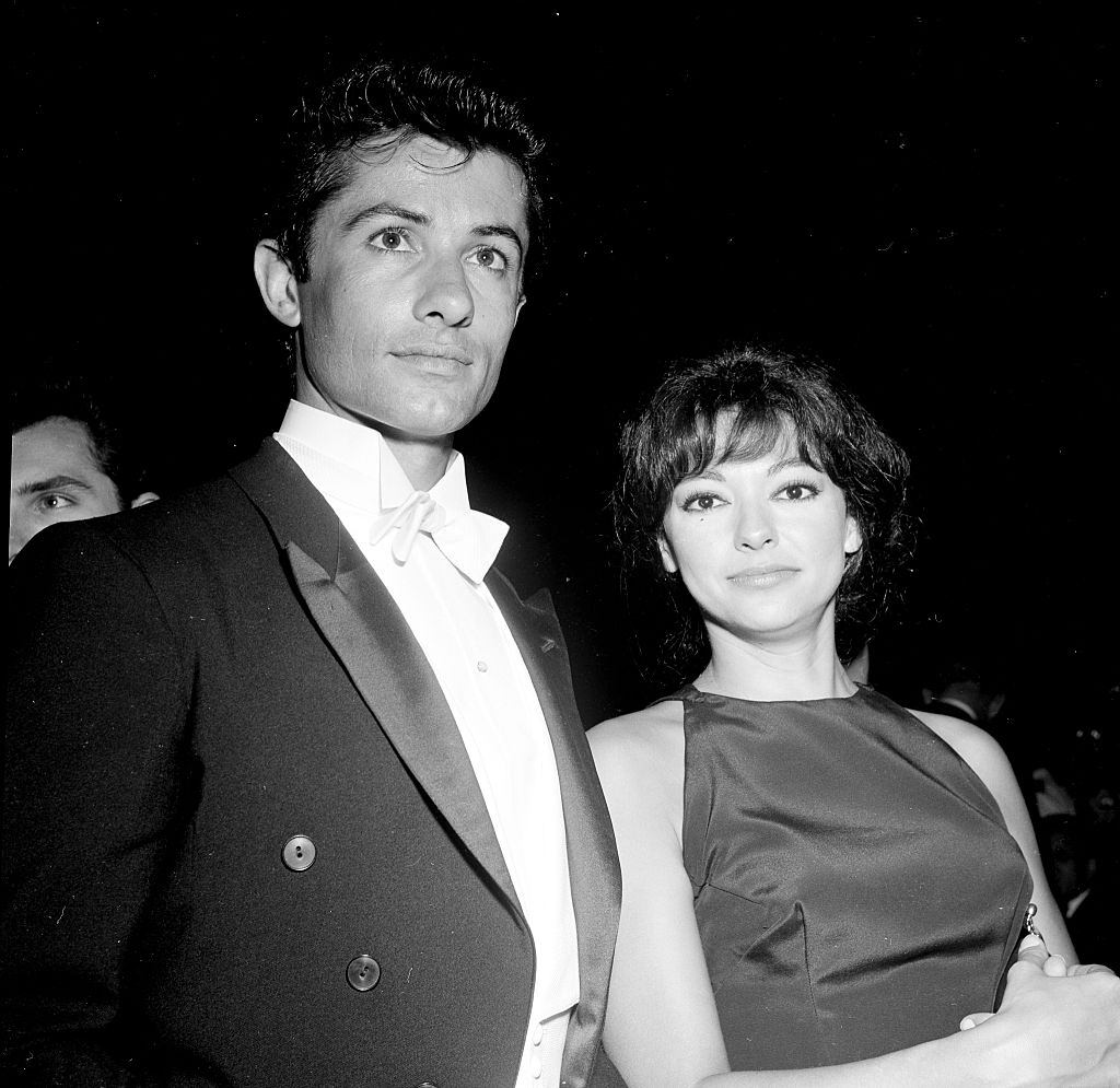 #66 Rita Moreno and George Chakirisattend an event in Los Angeles, 1962.