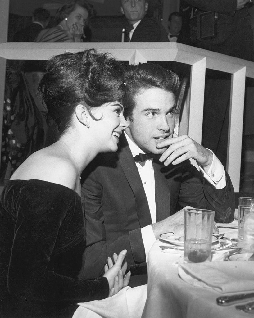 #1 Warren Beatty with Natalie Wood, 1962.