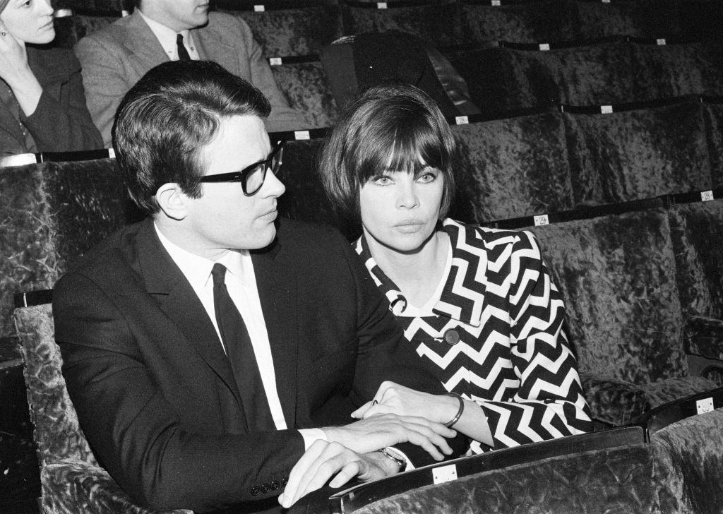 #41 Warren Beatty with Leslie Caron, 1965.