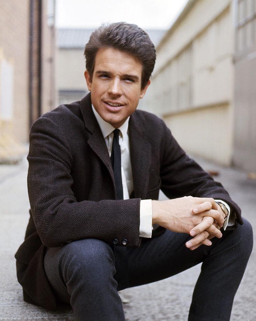 #42 Warren Beatty in a promotional portrait for ‘Kaleidoscope’, 1966.