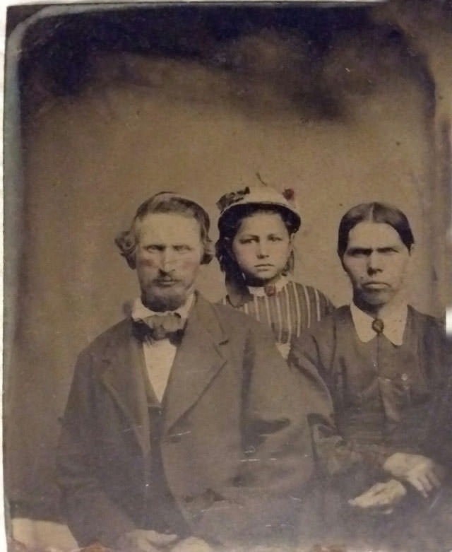 #15 Hickok with his long locks shorn and sporting a goatee with his new Cheyenne family.