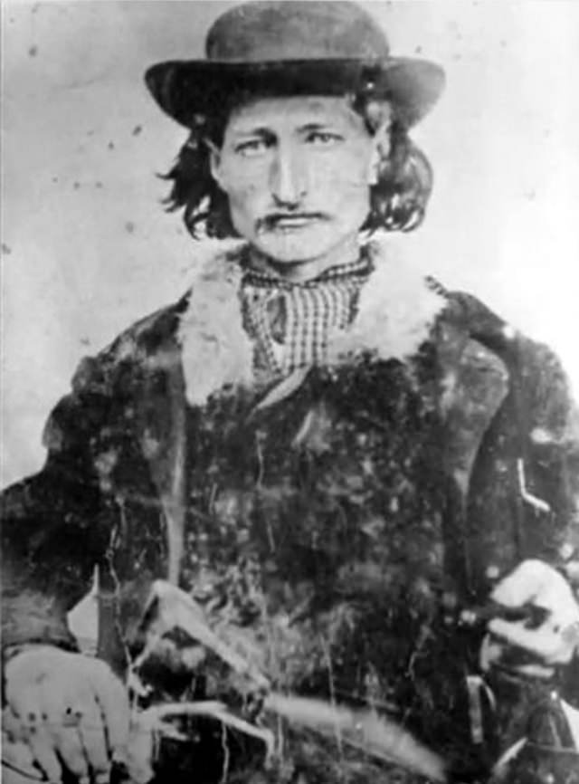 #2 James B. Hickok in the 1860s, during his pre-gunfighter days.