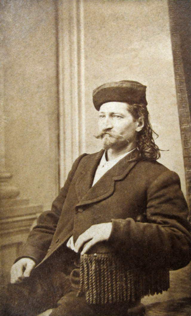 #4 Wild Bill Hickock, between 1868 and 1870.