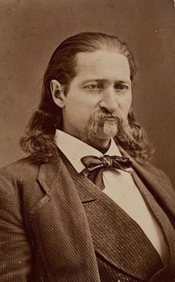 #5 Carte de Visite of Wild Bill Hickok, ca. 1874.