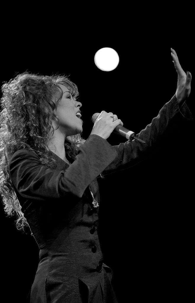 #61 Mariah Carey performs at the Rosemont Horizon in Rosemont, 1993.