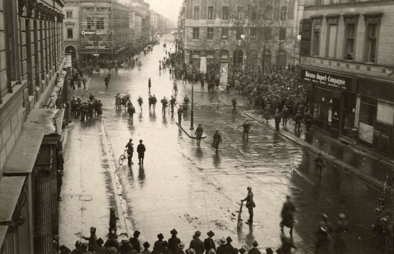 #32 Riots at Unter den Linden & Friedrichstraße, Berlin