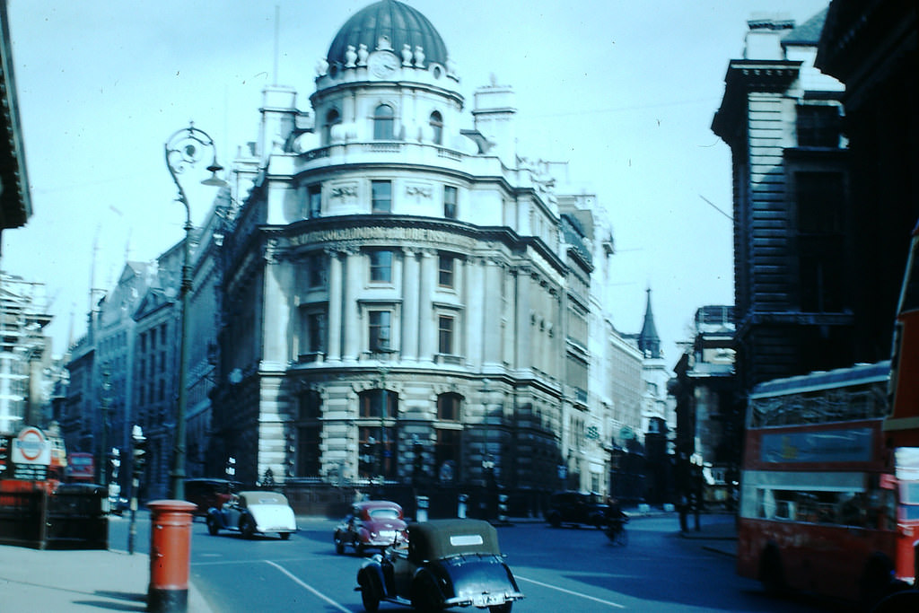 #32 Cornhill, London, 1949.