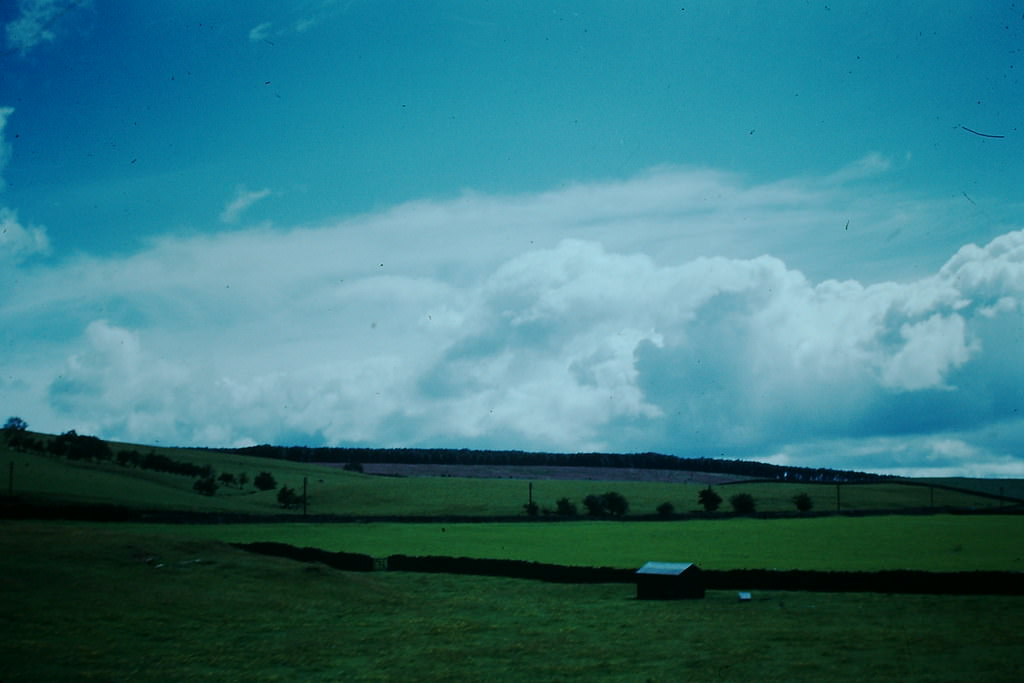 #41 English Countryside From Royal Scot, 1949.