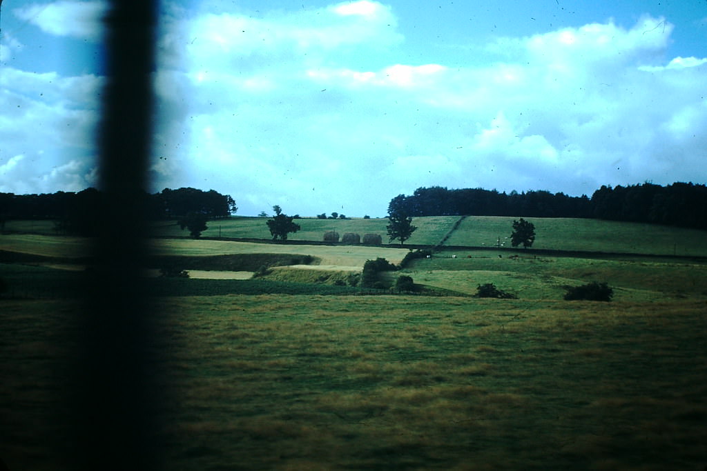 #49 English Countryside From Royal Scot, 1949.