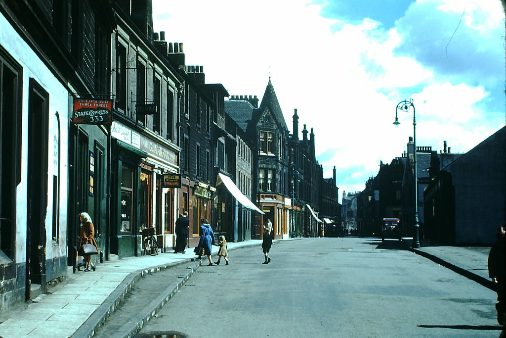 #64 Bo’ness Scotland, 1949.