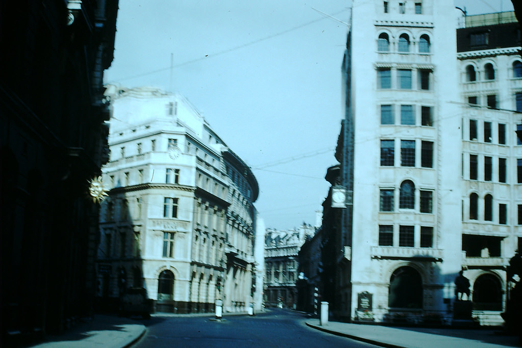 #7 Threadneedle, London, 1949.