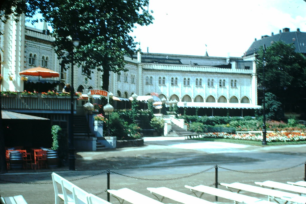 #3 Tivoli, Copenhagen, Denmark, 1940s.