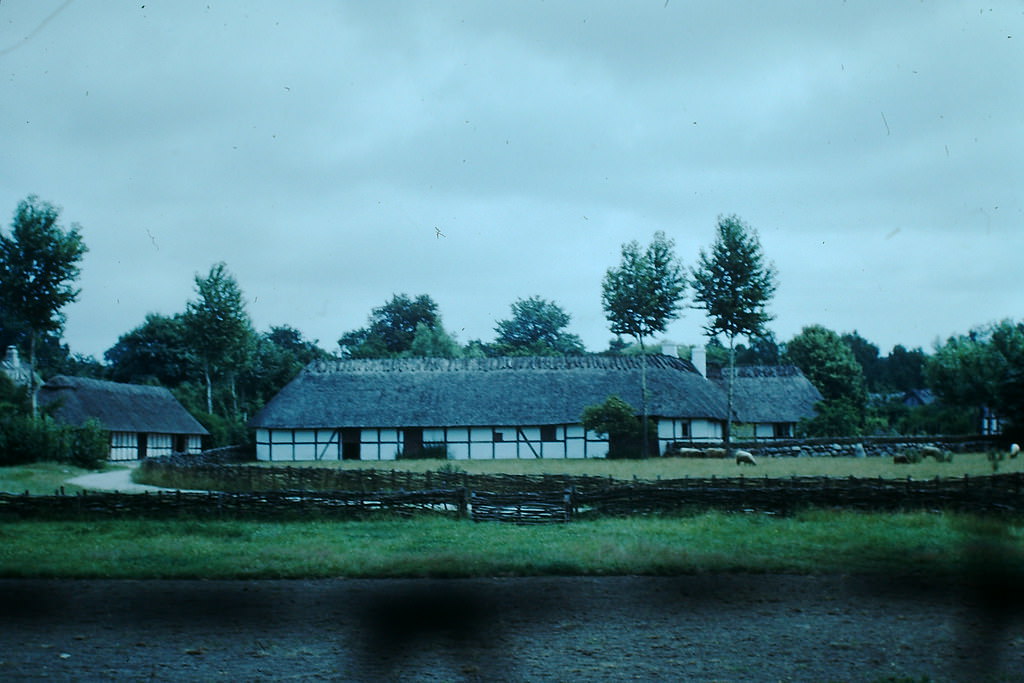 #19 Farm Museum in Lyngby, Denmark, 1940s.