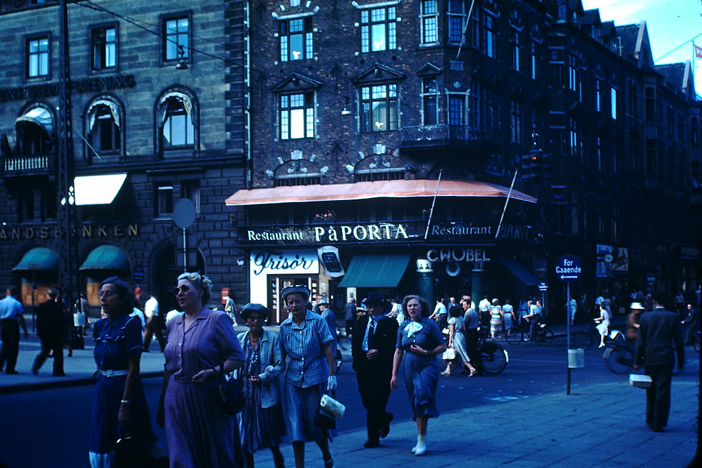 #9 Copenhagen, Denmark, 1940s.