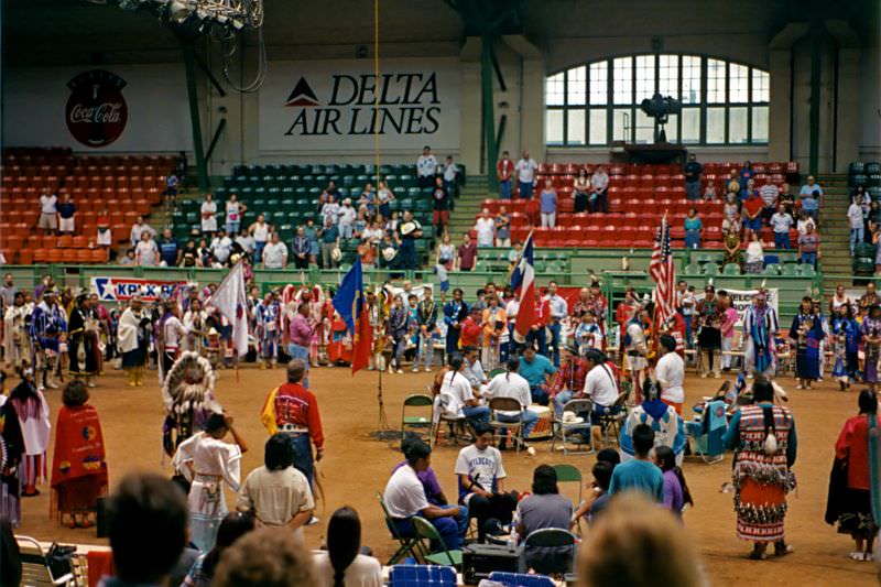 #23 Native American Powwow, Chisholm Trail Roundup, Fort Worth Stockyards, June 1994