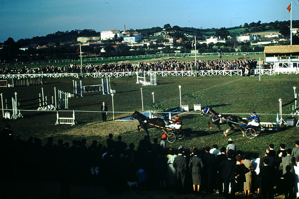 #23 Racetrack in Lisbon, 1950s.