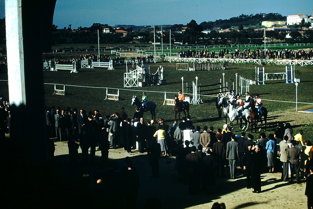 #26 Racetrack in Lisbon, 1950s.