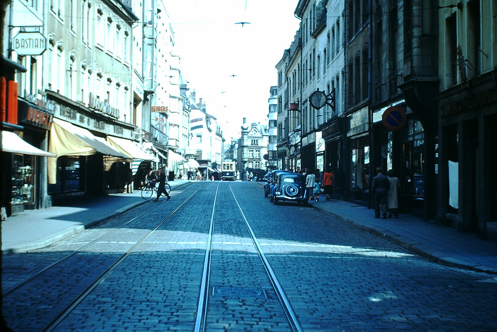 #18 Rue Grande, Luxembourg, 1949.