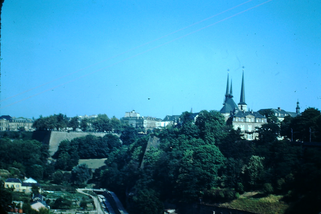 #3 From Bridge Barranca, Luxembourg, 1949.